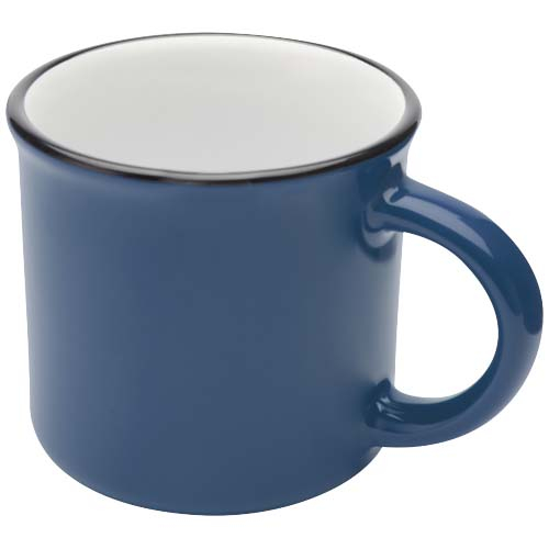 Mug en céramique 240ml personnalisé Bari Bleu ocean